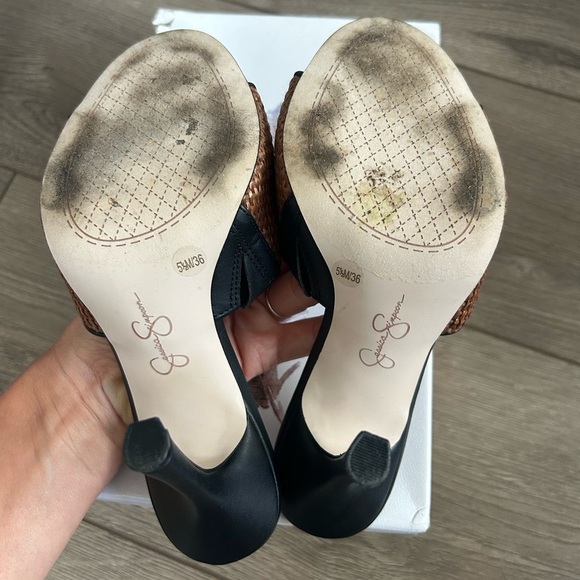 Jessica Simpson Women's Heels Size 5 1/2 - Picture 6 of 8